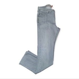 Christopher Blue Gray Wash Stretch Straight Leg 5 Pocket Jeans Size 10